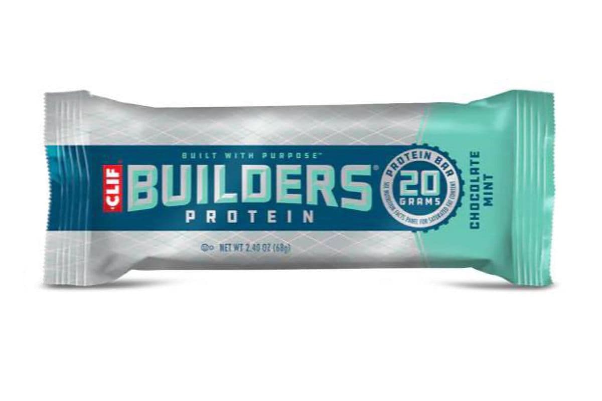Cliff Builders - Barre Protéine au Chocolat à la Menthe / Chocolate Mint Protein Bar (68 g)