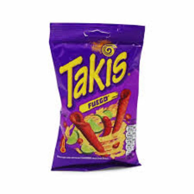 Takis Chips Tortilla Roulées Fuego 280g/ Takis Rolled Tortilla Chips Fuego 280g