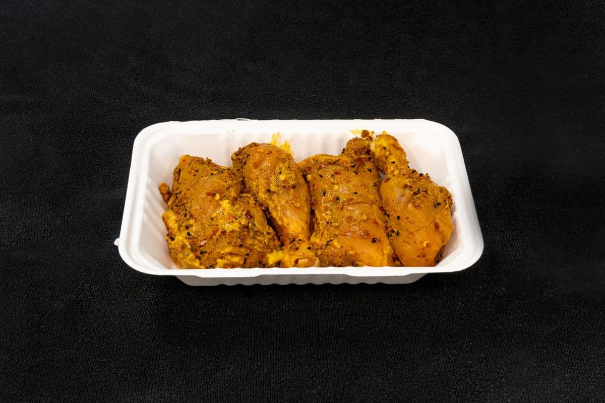 Cooked Achari Chicken Leg and Thigh (1 lb)