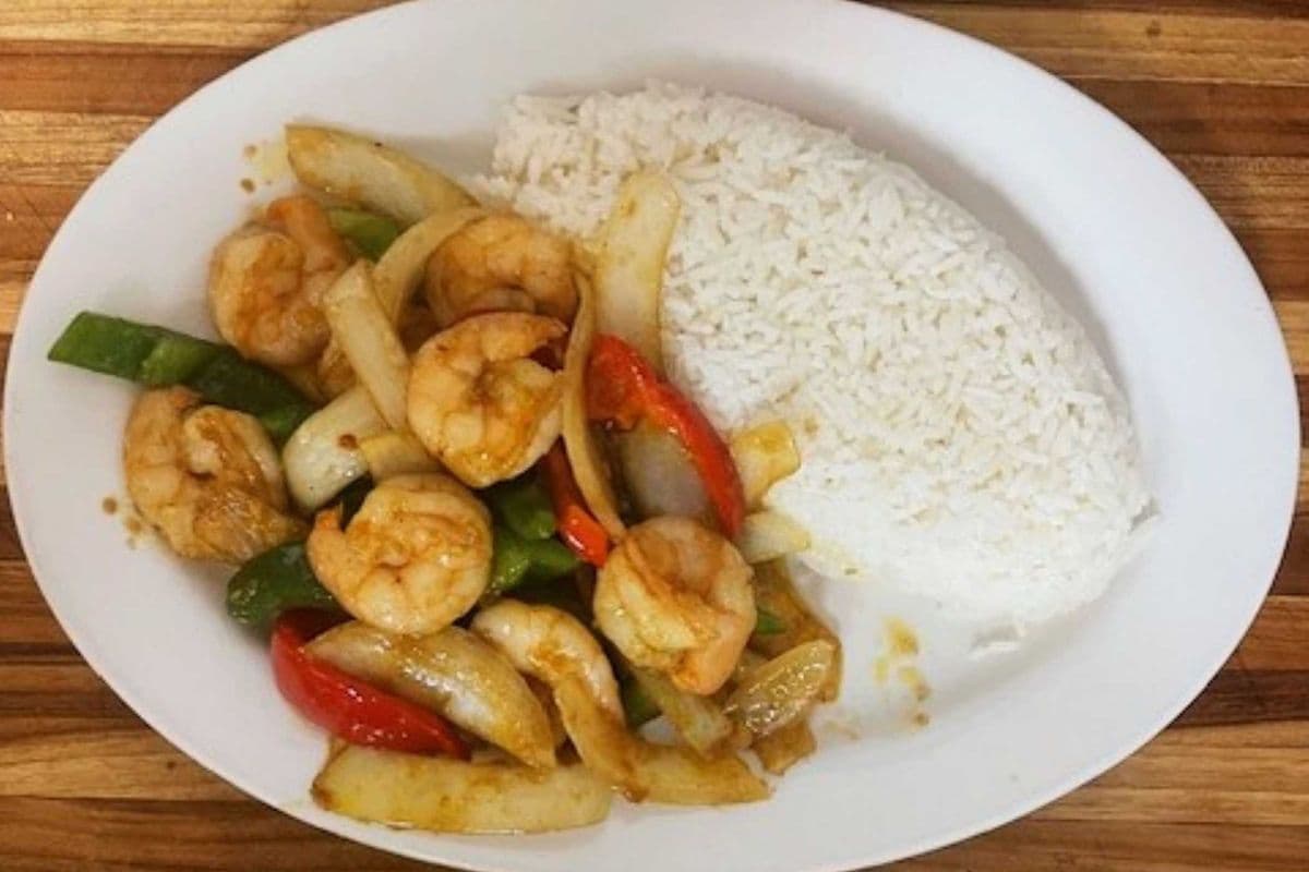 59. Pan Fried Lemongrass Shrimp