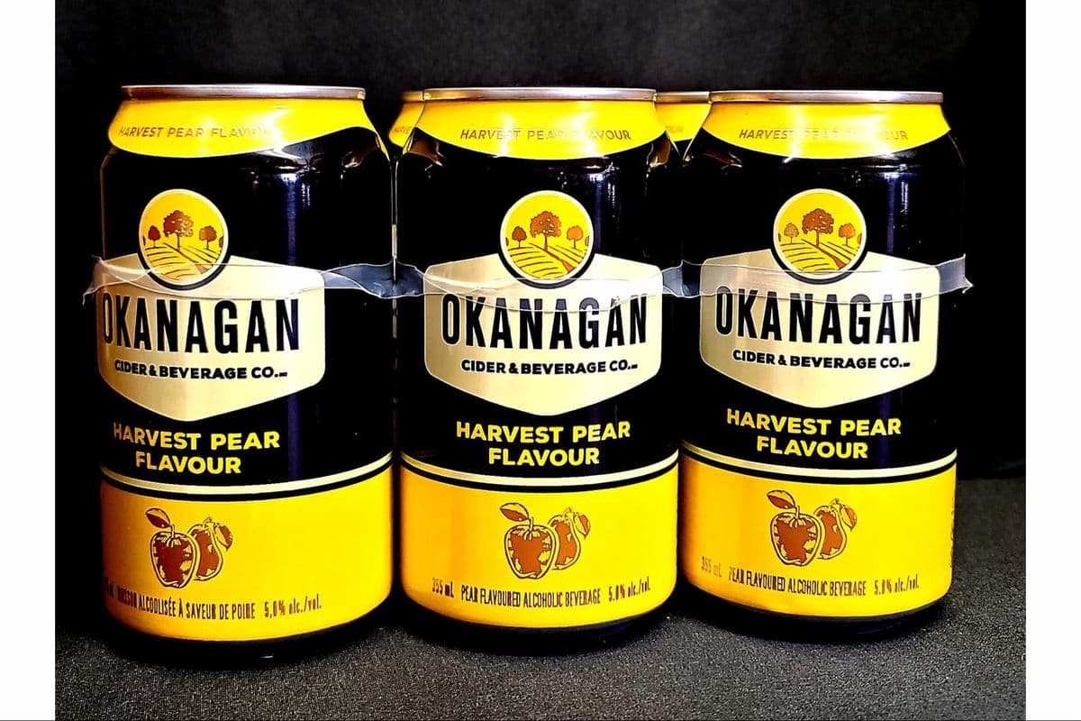 Okanagan Cider Harvest Pear (6 Pack) (6 x 355 ml cans)