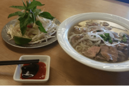 113. Beef Balls Rice Noodle Soup