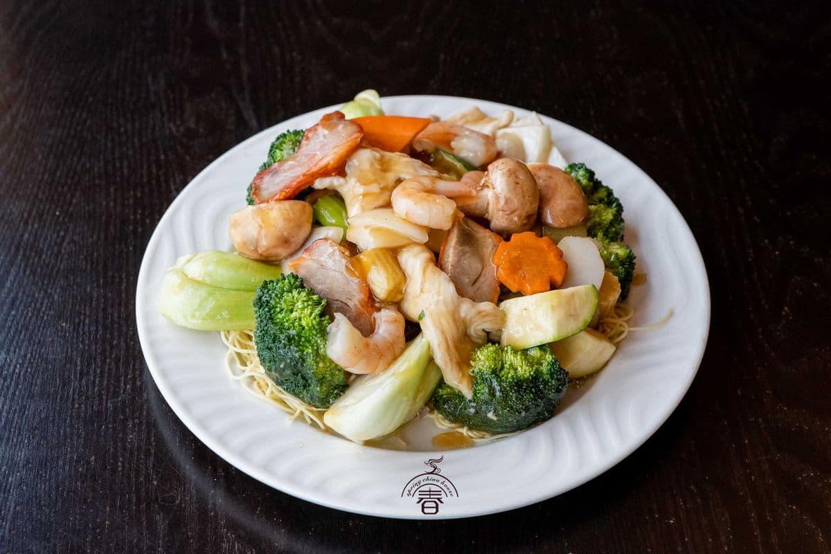 124. Cantonese Fried Noodles or Lo Mein