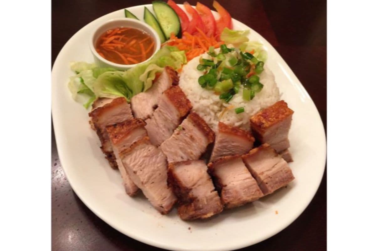 42b. Rice Dish with Roasted Pork Belly