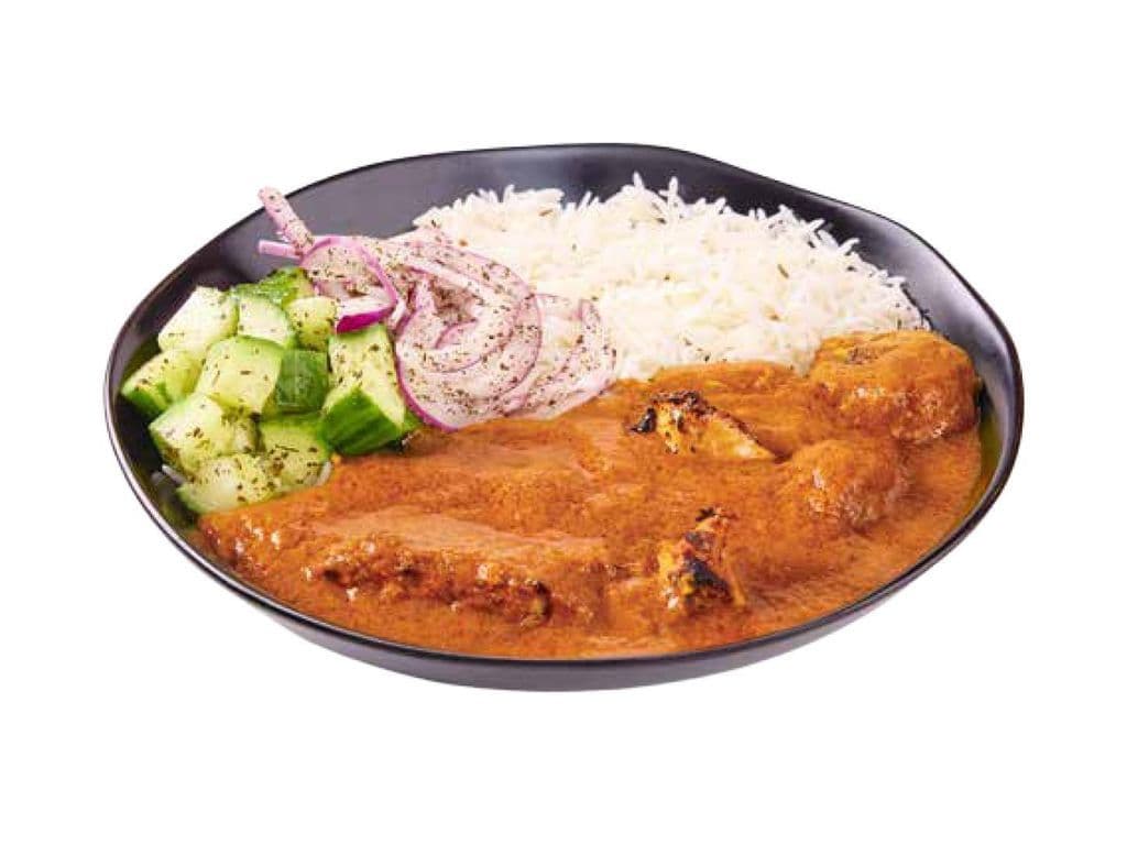 Butter Chicken Rice Bowl