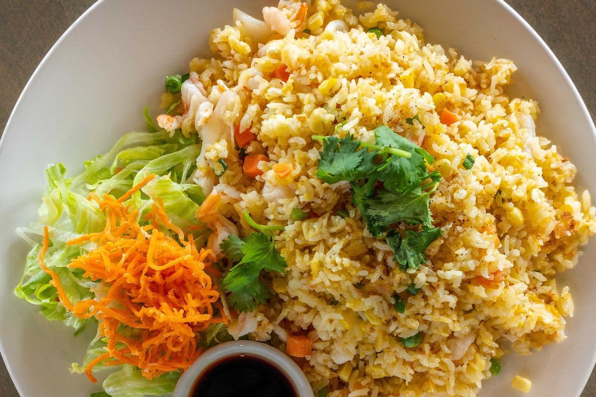 51. Seafood fried rice