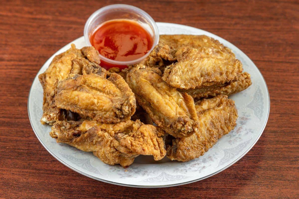 Deep-Fried Chicken Wings