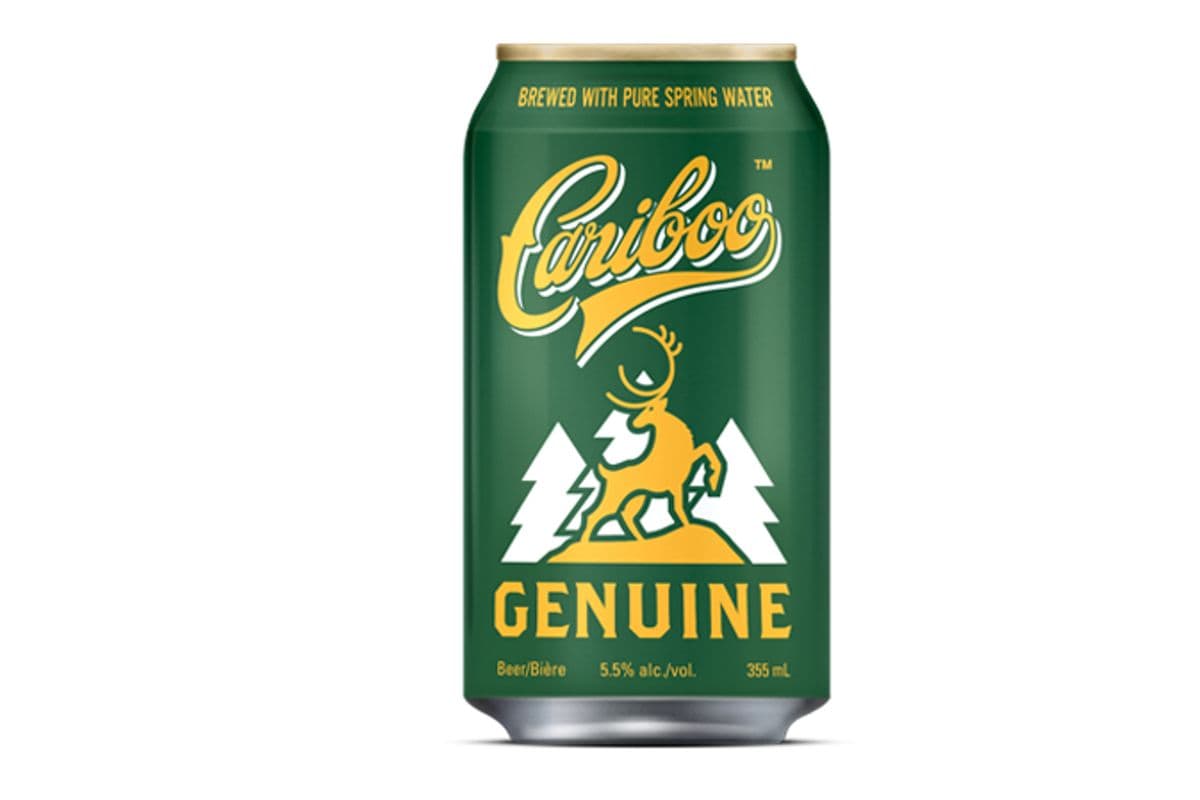 Cariboo Genuine Draft Lager - 12x355mL Cans (12 x 355 ml)