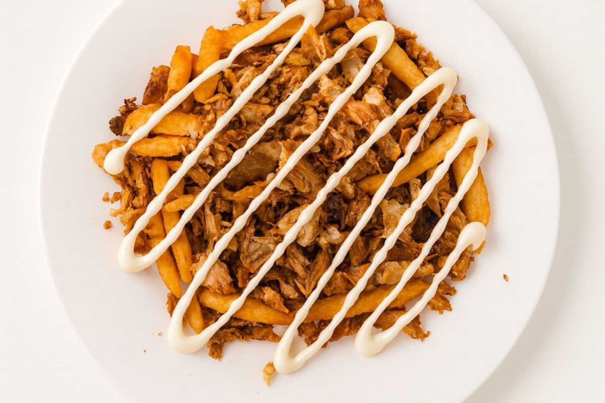 Alley Chicken on Fries