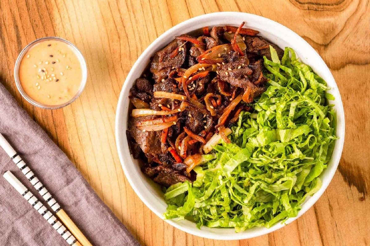 Boeuf bulgogi avec riz / Beef Bulgogi Rice Bowl