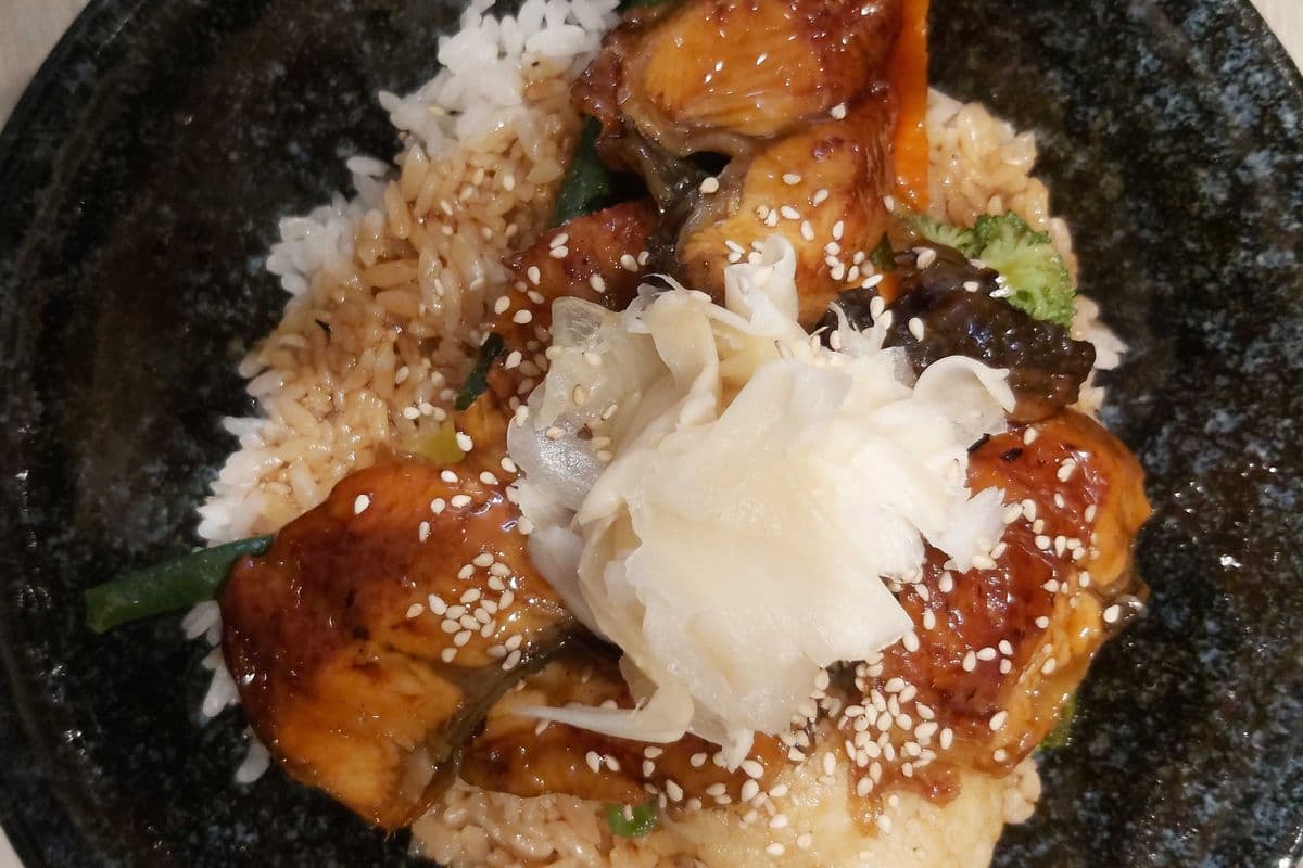 BBQ Sea Eel with Japanese Steamed Rice