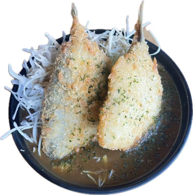 D22 Aji Fry Curry Don / 日式炸竹荚鱼咖喱饭