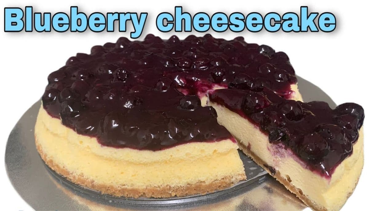 Blueberry New York Cheesecake(V)(GF)