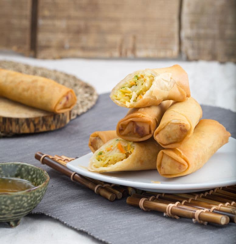 1A. Peking Veggie Spring Roll