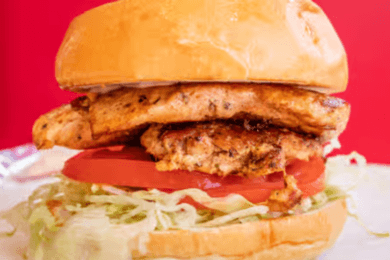 Burger au poulet grillé / Grilled Chicken Burger