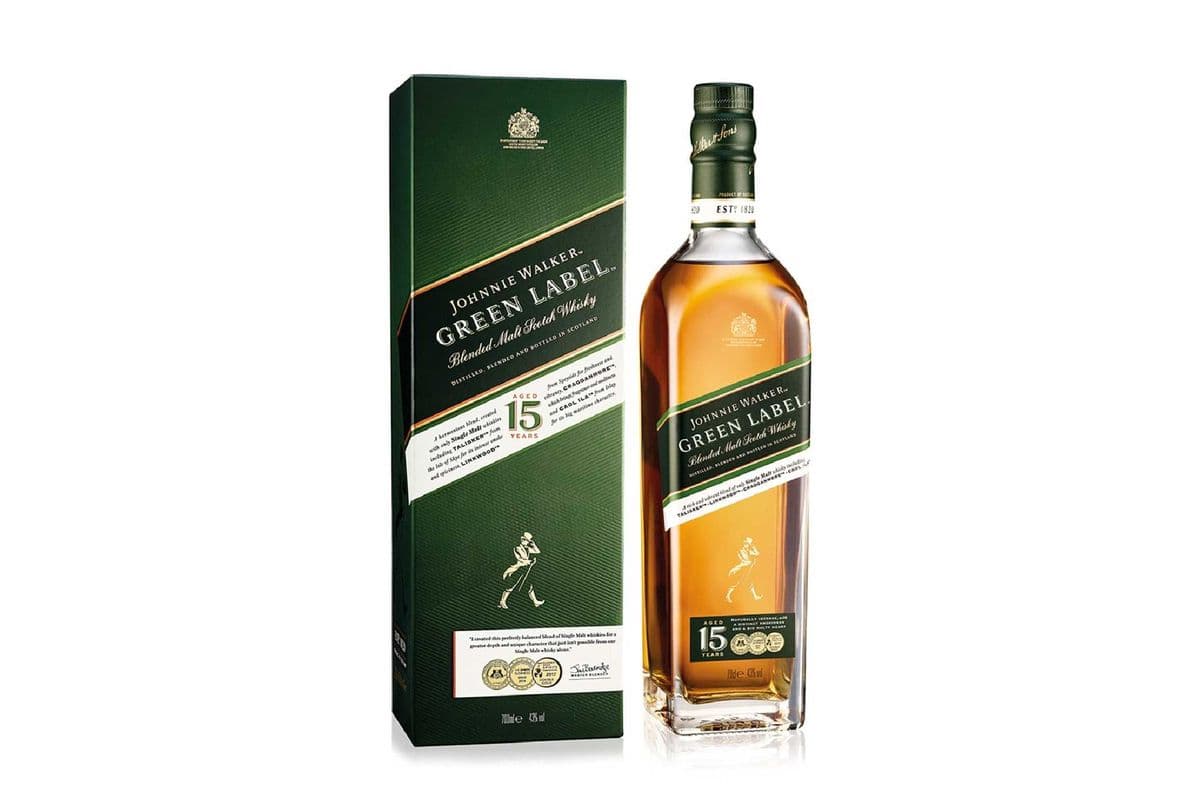 Johnnie Walker Green Label 750ML (1 x 750ML)