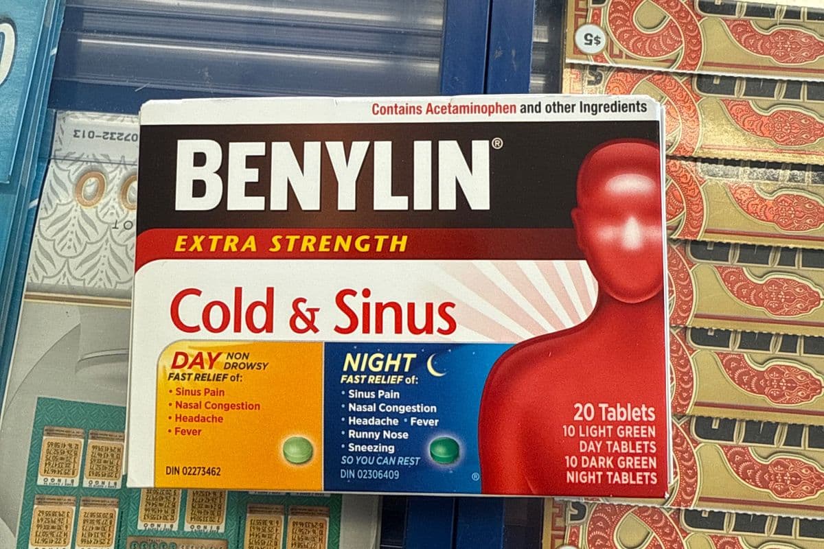 Benylin Cold and sinus (20 tb)