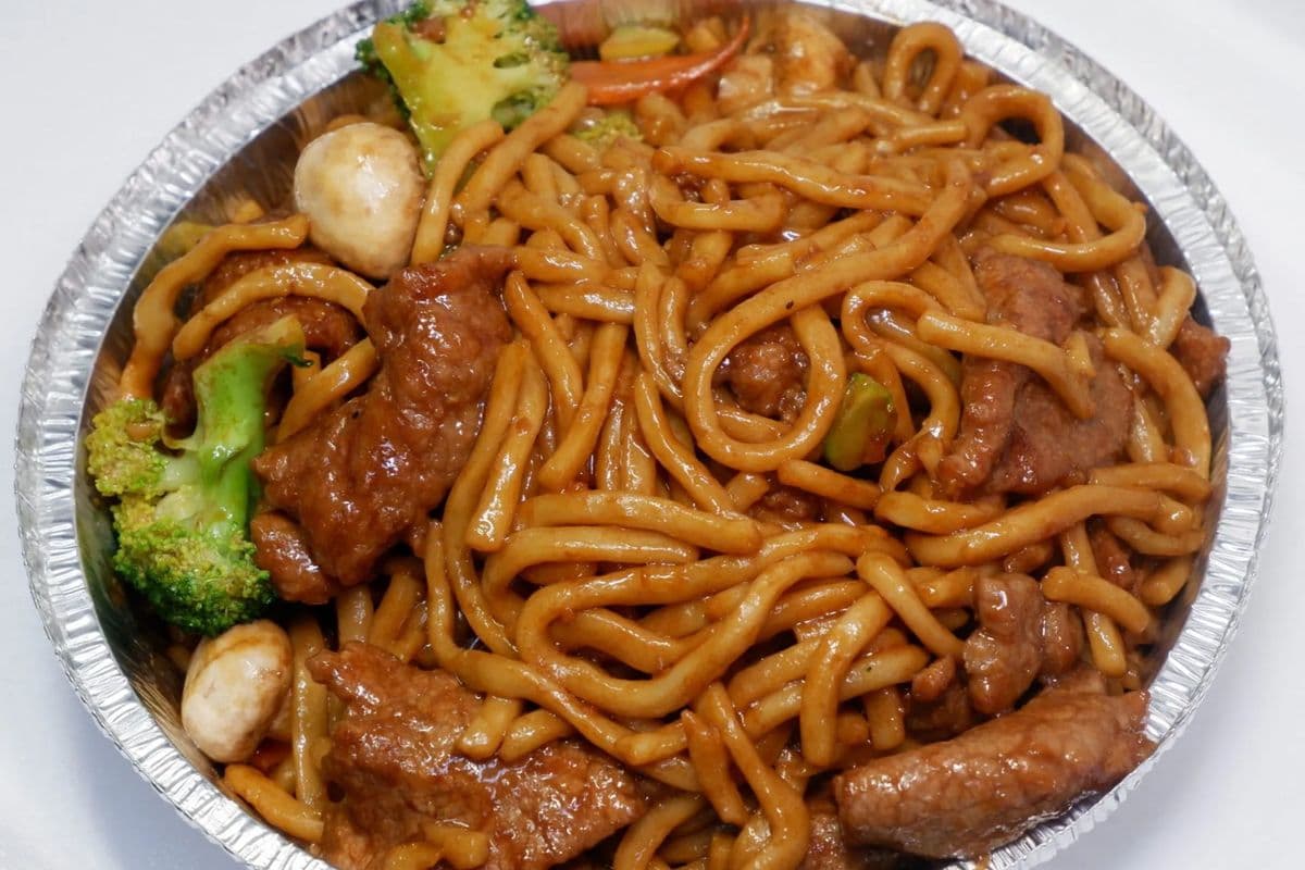 91. Beef Fried Shanghai Noodles