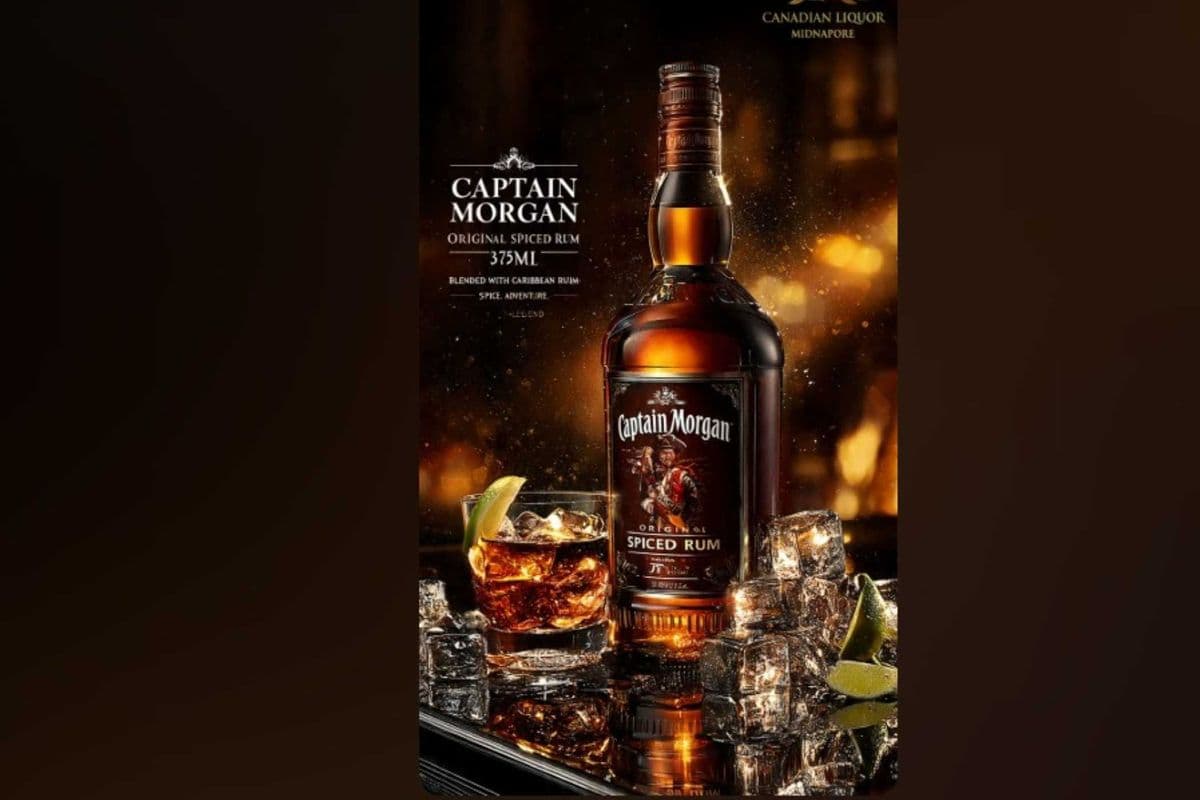 CAPTAIN MORGAN ORIGINAL SPICED RUM (375ML) 35.0% ABV (1 x 375 mL)