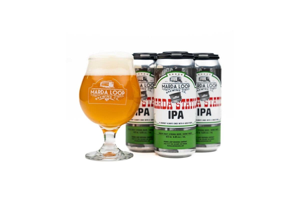 Marda Loop Brewing Marda Station IPA (4 Packs) (4 x 473ML)