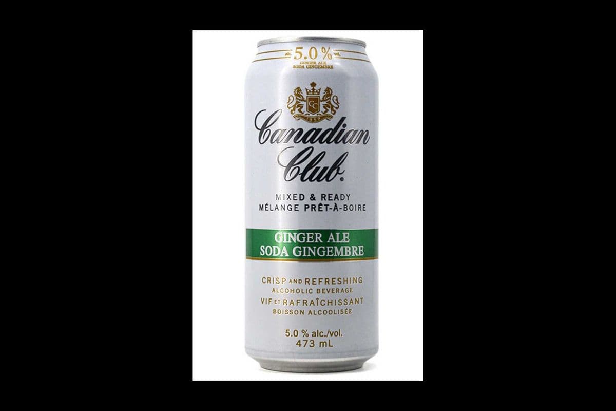 CANADIAN CLUB & GINGER ALE (1 x 473ML CAN) (1 x 473ML)