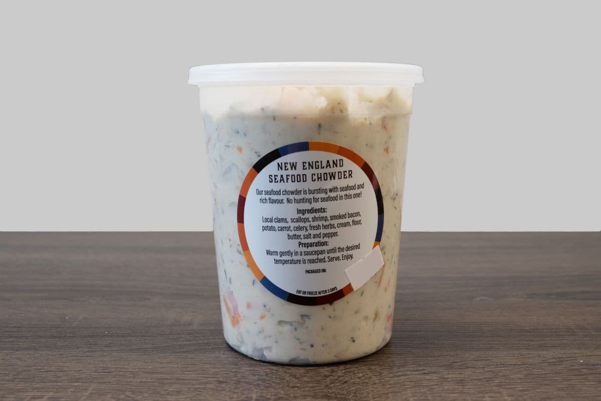 New England Seafood Chowder (Full Litre)