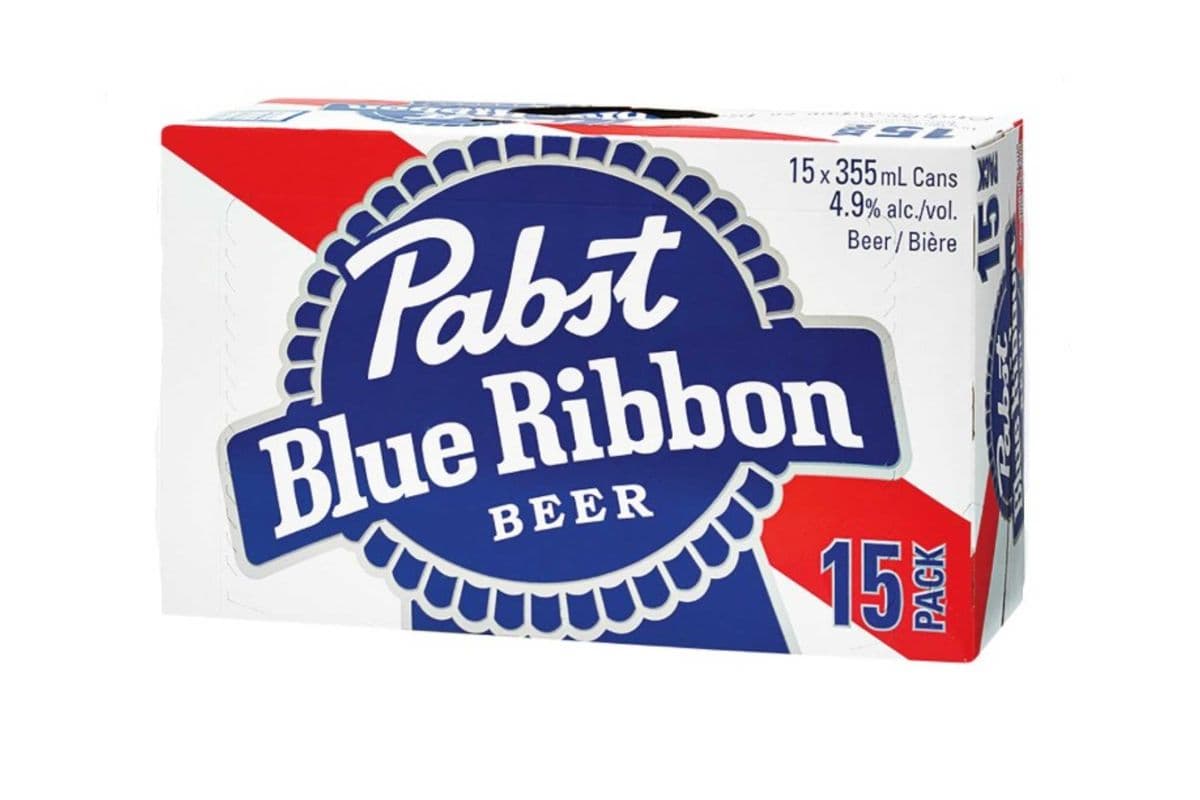 Pabst Blue Ribbon - 15 Cans (15 x 355 ml Can)