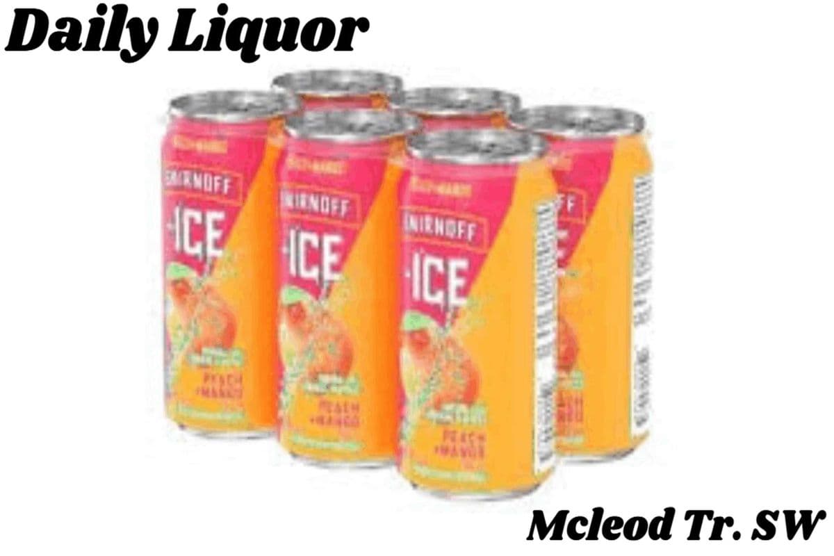 SMIRNOFF ICE PEACH AND MANGO 6 CANS (1 x 355ML)