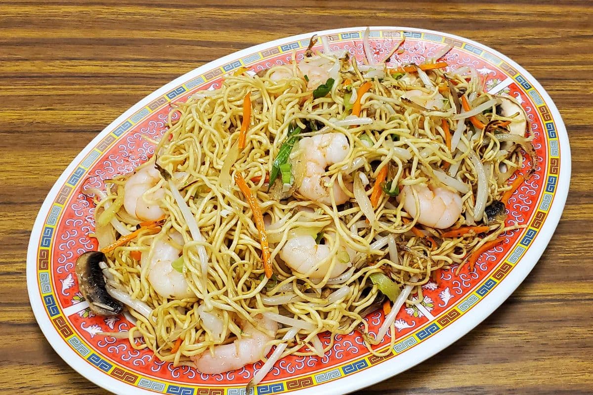 36. Shrimp Chow Mein or Lo Mein