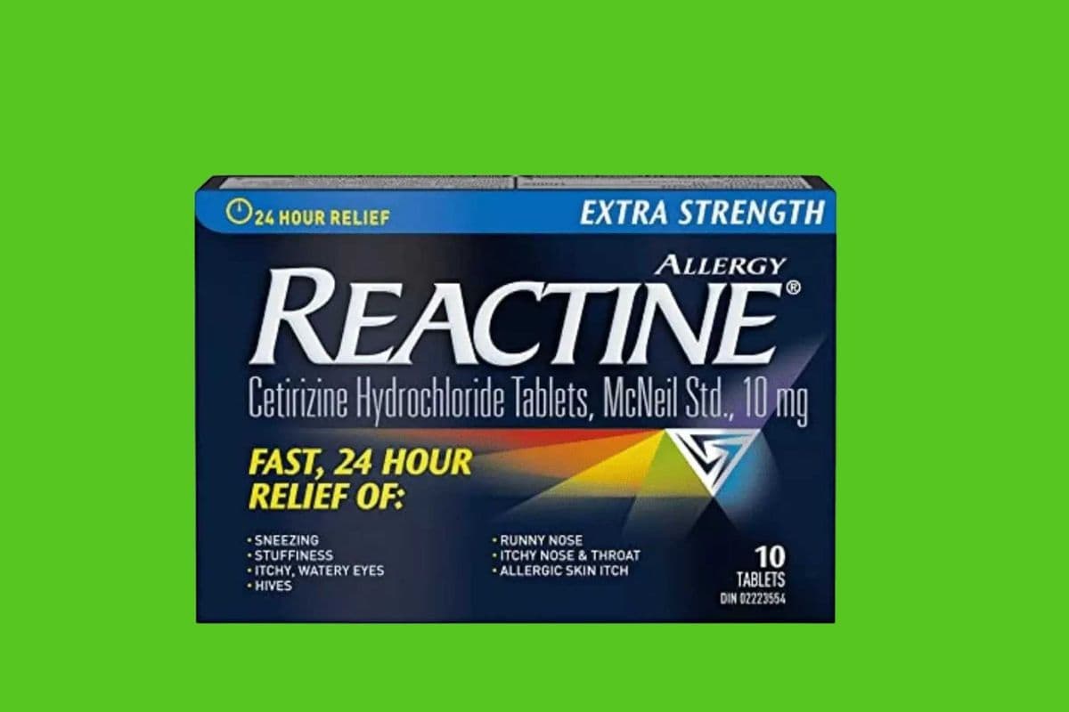 REACTINE EXTRA STRENGTH (10 TABLETS)