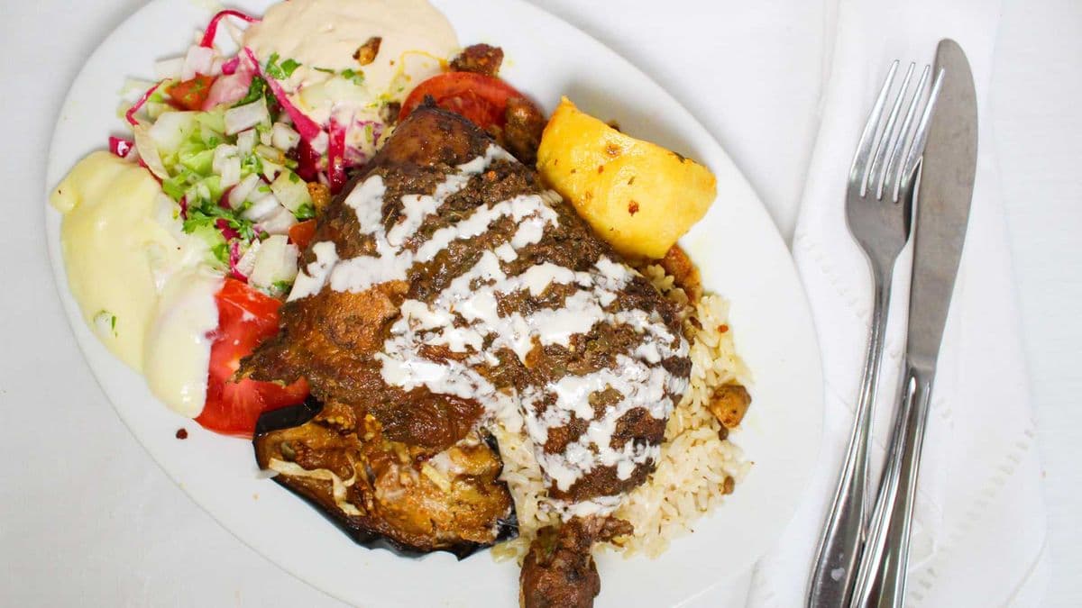 10. Jerk Chicken Plate