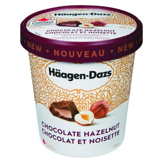 Haagen-Daz Chocolat et Noisette/ Haagen- Daz Chocolate Hazelnut