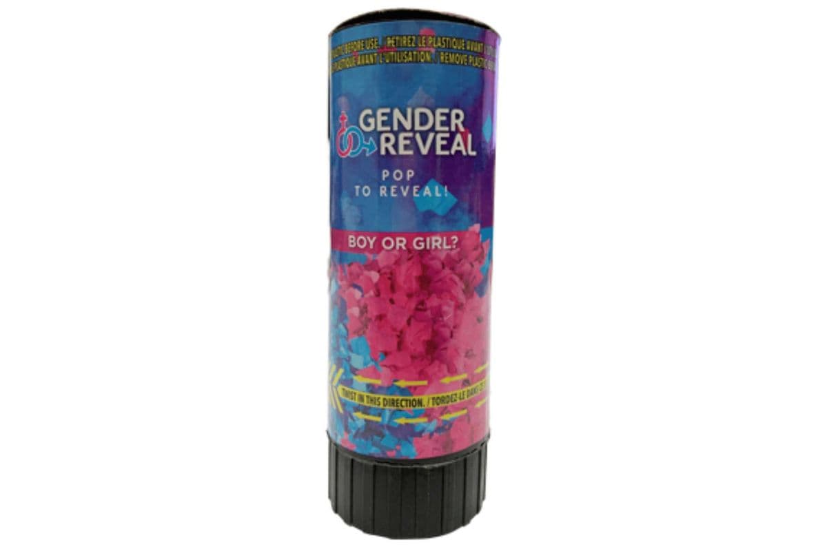Gender Reveal Party Popper