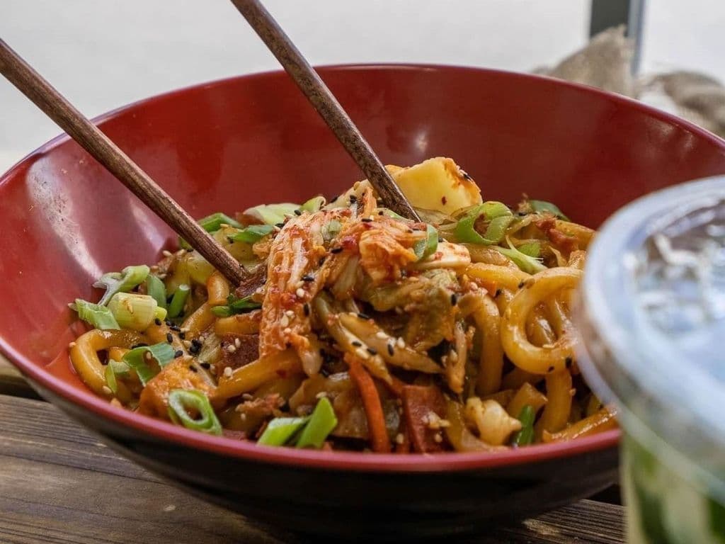 Kimchi Udon