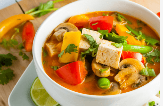 Th5. Thai Red Curry Vegetable and Tofu