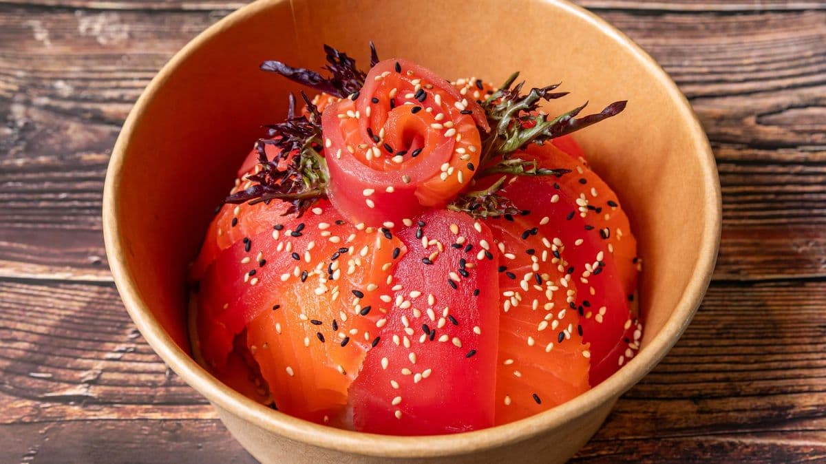 Chirashi saumon thon - NOUVEAU / Chirashi salmon tuna - NEW