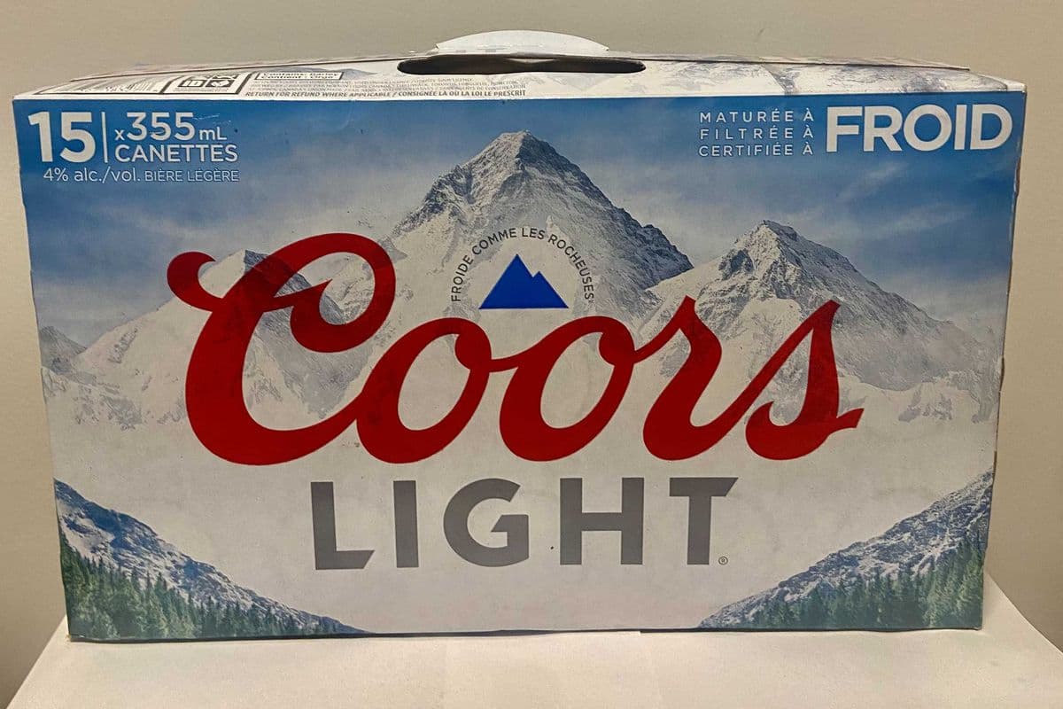 COORS LIGHT (15 Cans) (1 x 335 ml)