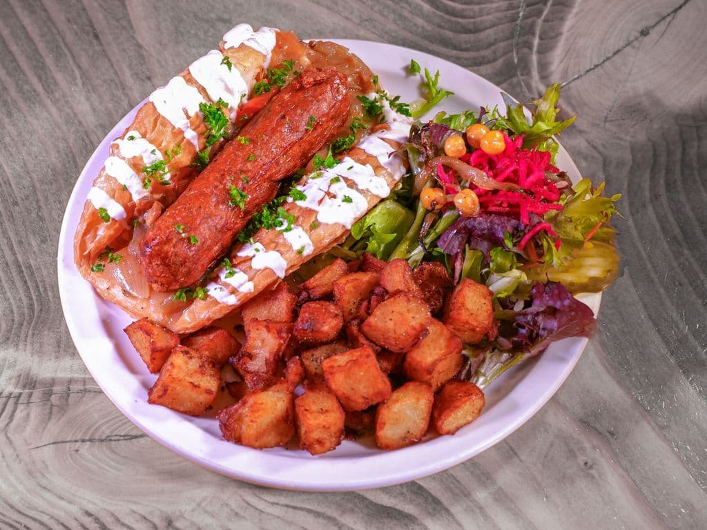 Sausage Malawach