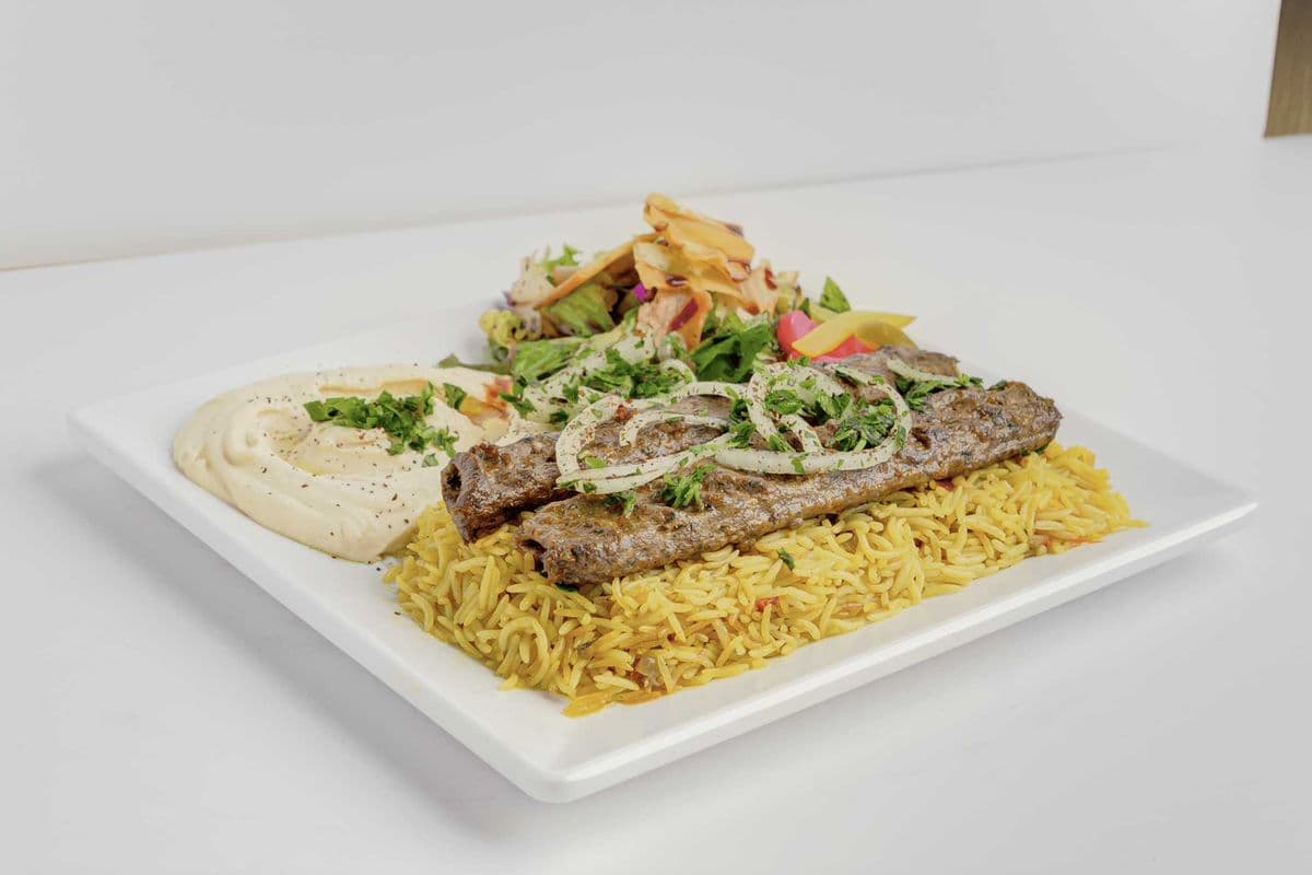 KAFTA KEBAB PLATE
