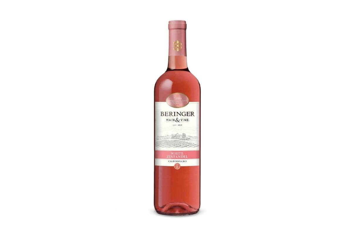 239756. BERINGER MAIN & VINE WHITE ZINFANDEL (1 x 750ML)