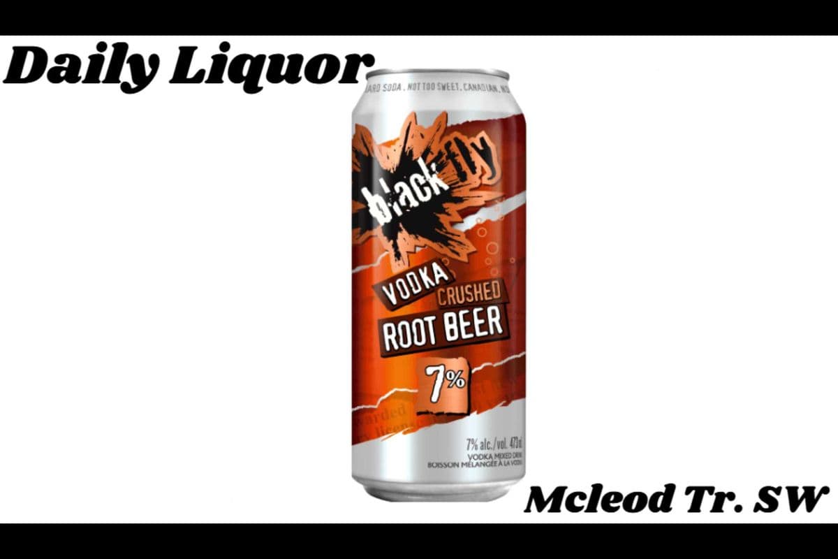 BLACK FLY VODKA CRUSHED ROOT BEER 473ML (1 x 473ML)