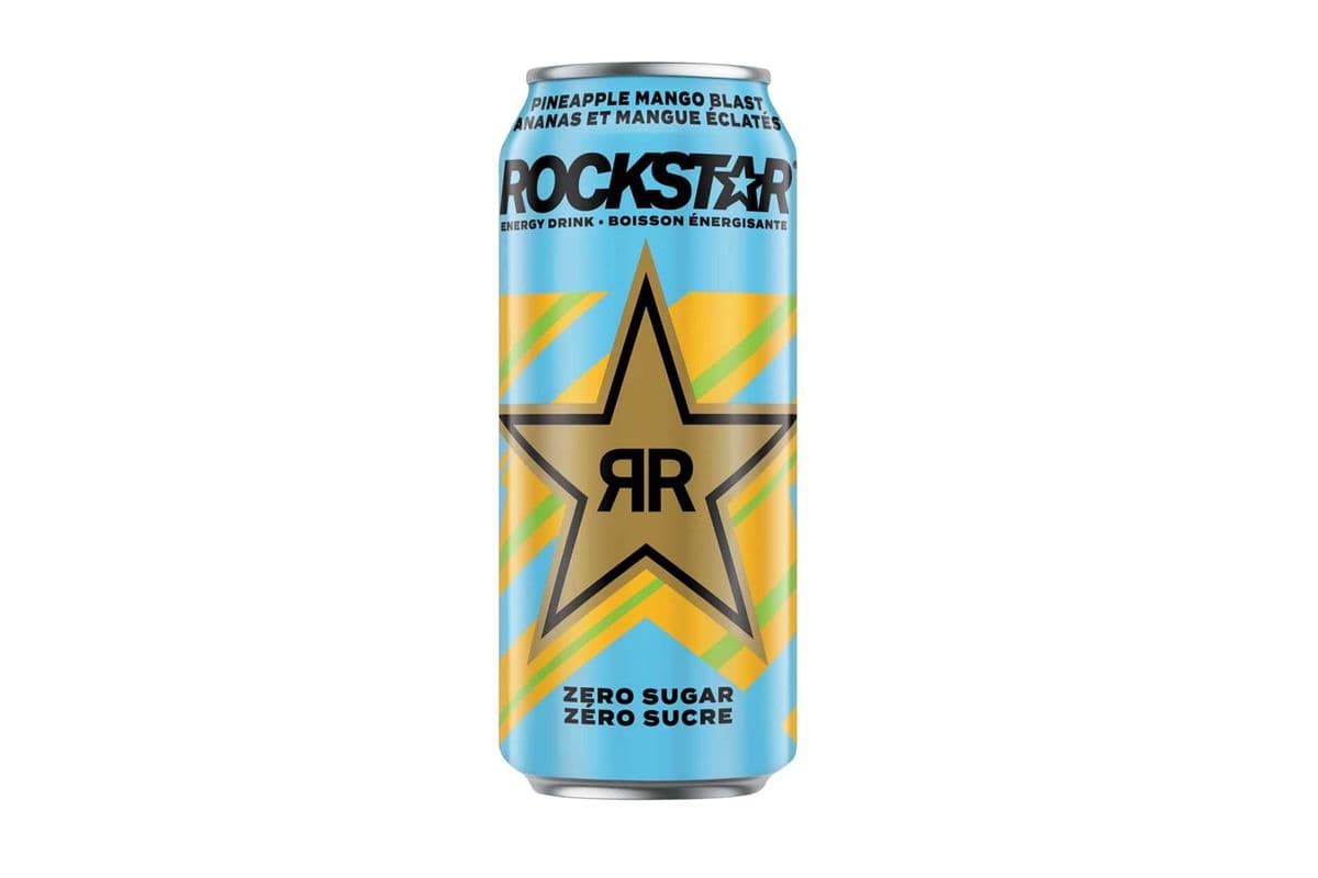 RockStar Zero Sugar - Pineapple Mango Blast (473 ml)