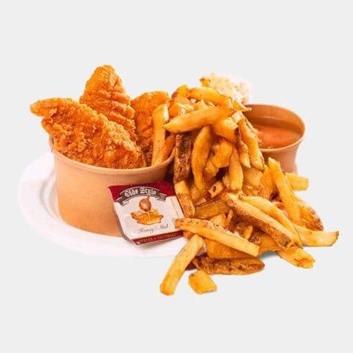 Assiette de filets de poulets / Chicken Fingers Meal
