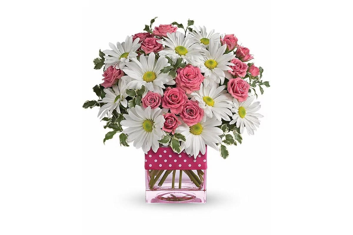Teleflora's Polka Dots And Posies