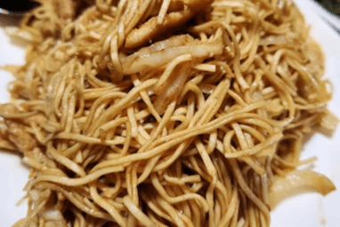 BBQ Pork Chow Mein