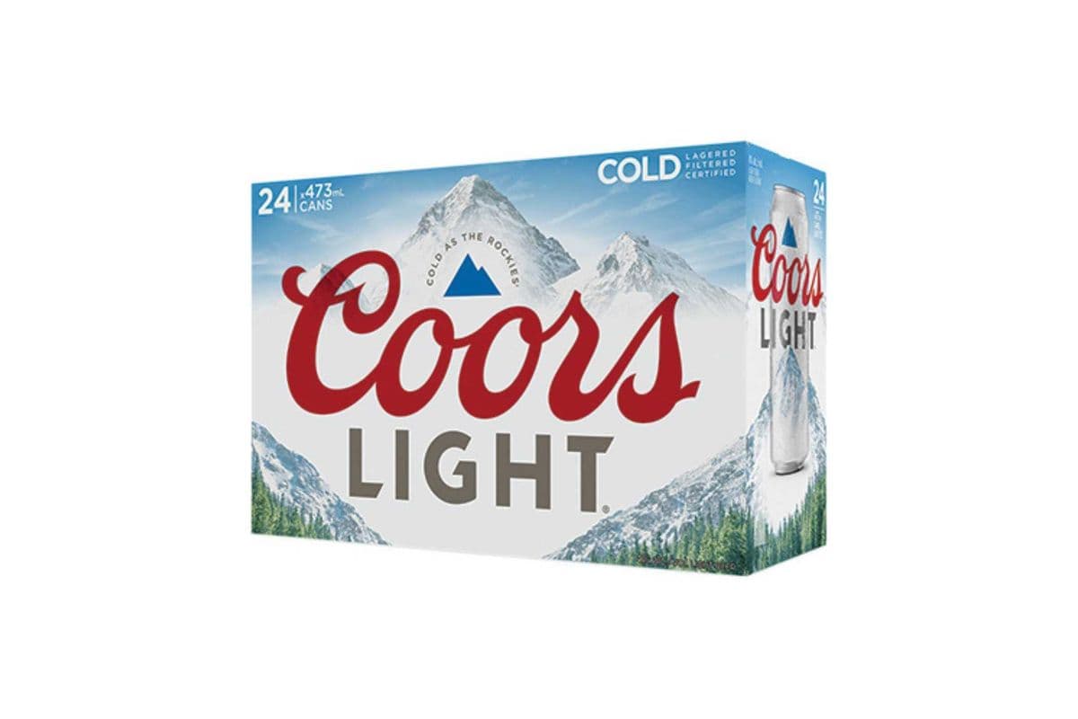 Coors Light (24 x 355 ml Cans)