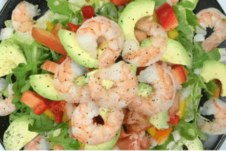 Salade de crevettes et avocat / Shrimp and Avocado Salad