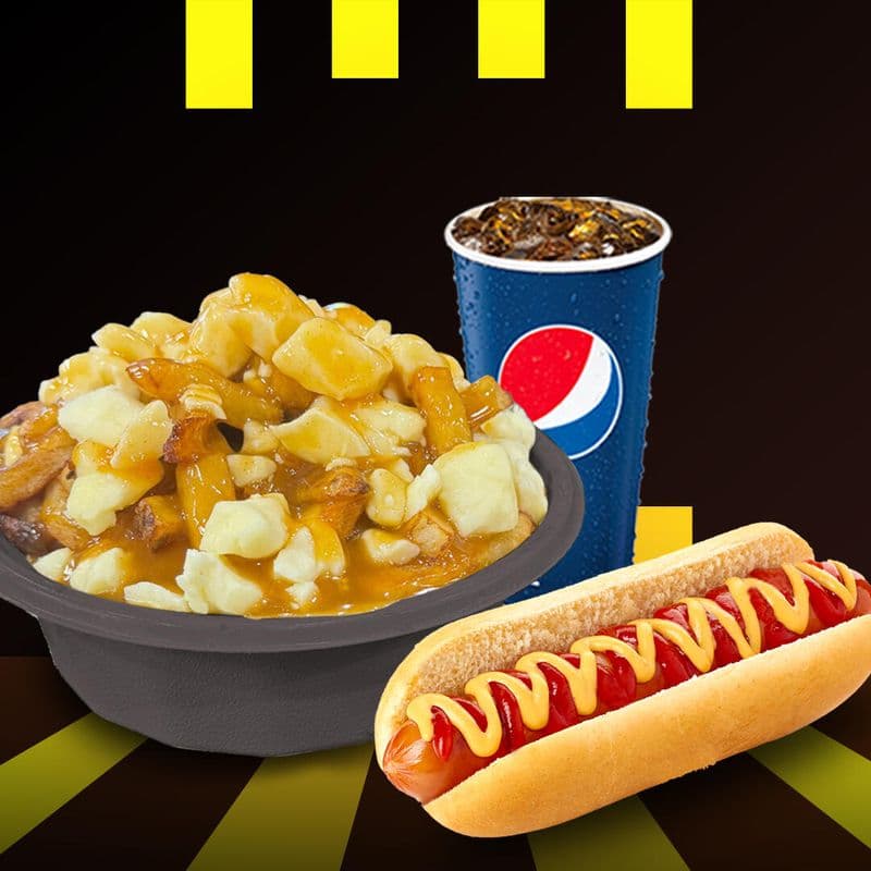 Fiesta 2 : Trio Hot-dog Poutine / Fiesta 2: Hot Dog Poutine Trio