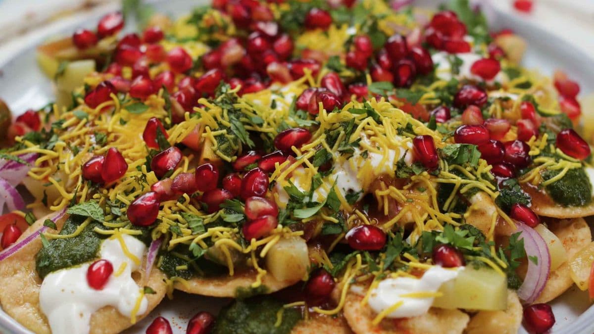 Avocado Papadi Chaat