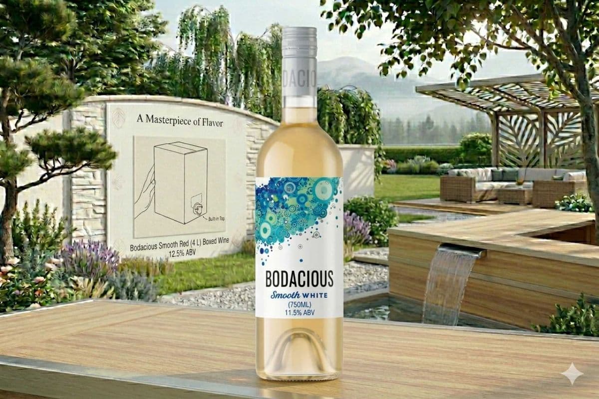 BODACIOUS SMOOTH WHITE (750ML) 11.5% ABV (1 x 750 mL)